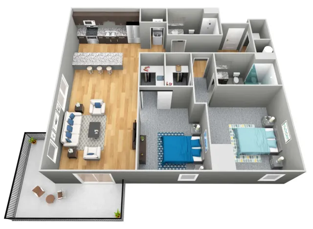 the brandeis - 3d