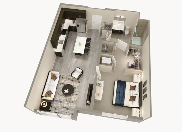 1 Bedroom, 1 Bath
