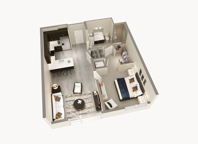 1 Bedroom, 1 Bath