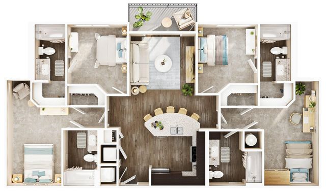 4BR/4BA - D2