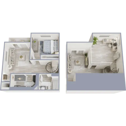 1x1 loft