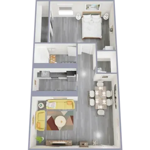 garden one bedroom one bath