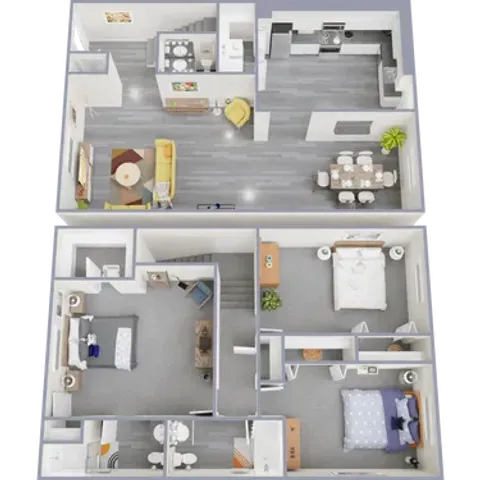 Garden Town Home 3x2.5