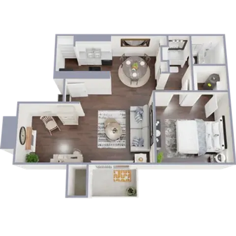 one bedroom one bath deluxe
