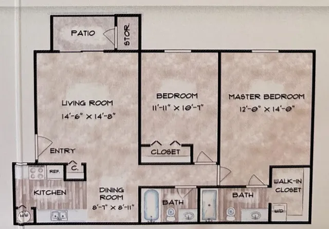 https://www.pantanovillas.com - Floorplan Layout