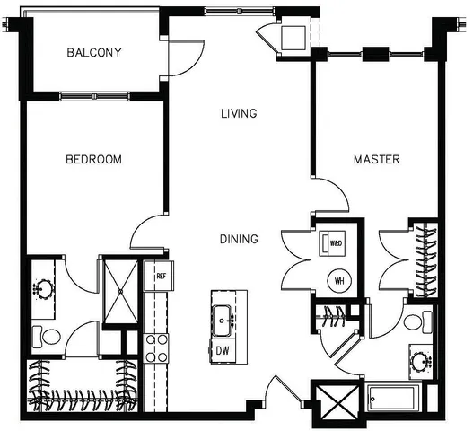2 bed 2 bath- Tinley