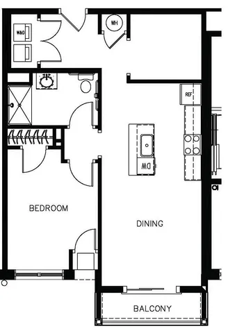 1 bed 1 bath den- Bremen