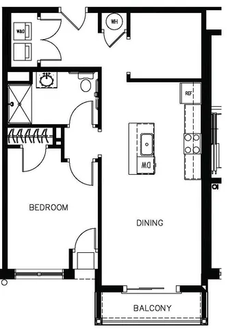 1 bed 1 bath den- Bremen