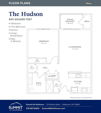 Summit at Halfmoon - The Hudson Floorplan