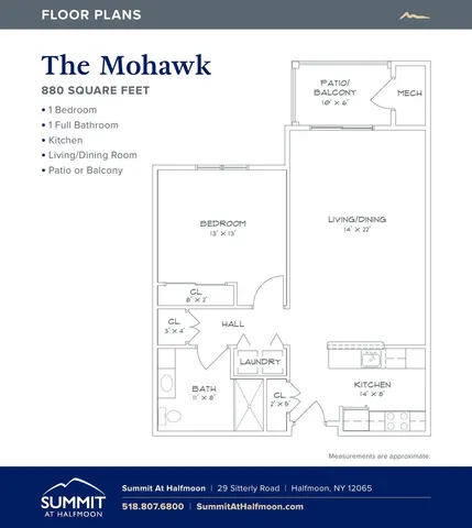 Summit at Halfmoon - Mohawk Floorplan