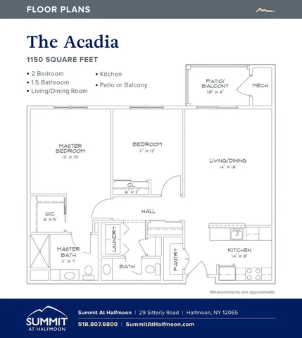 Summit at Halfmoon - Acadia Floorplan