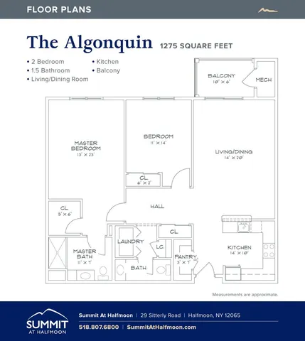 Summit at Halfmoon - Algonquin Floor Plan