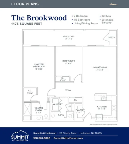 Summit at Halfmoon - Brookwood Floorplan