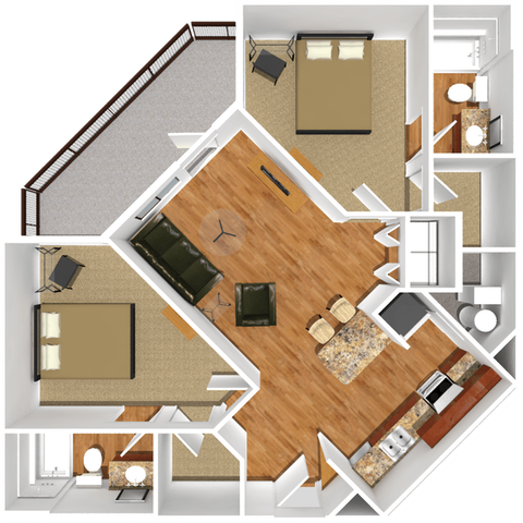 Junction C1 Two Bedroom