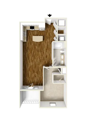 The Hammock Floorplan