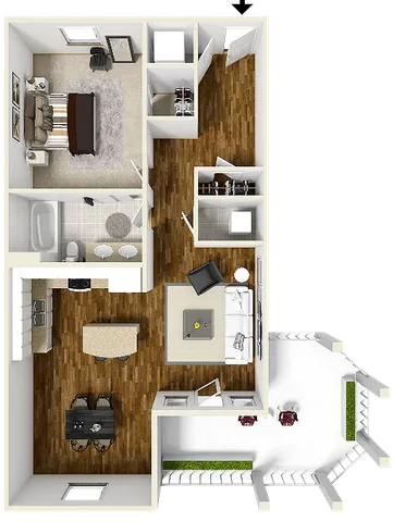 The Lanai Floorplan
