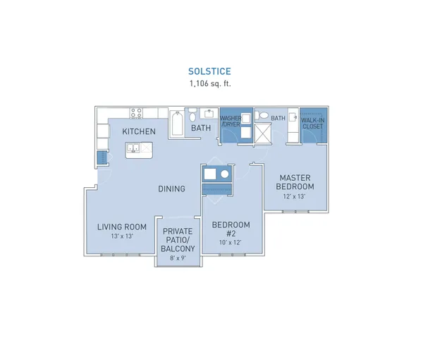 Solstice South IV- 2 Bedroom, 2 Bathroom