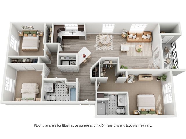 3x2 Floor Plan