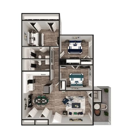 https://www.jeffersonarms-apts.com/ - Three-Bedroom Floorplan