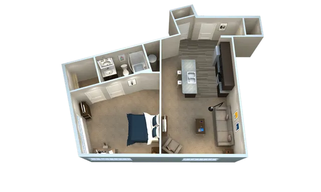 1BR/1BA - A3