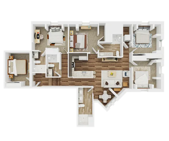 5 bedroom 4 bath