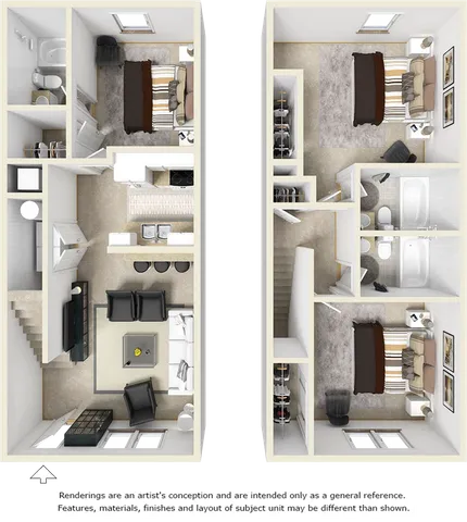 3-3 TH floor plan