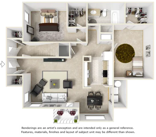 Strathdon 2 bedrooms 1 bathroom floor plan
