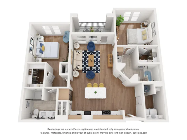 Sorrento B1 Floor Plan Layout