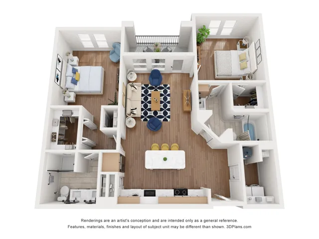 Sorrento B2 Floor Plan Layout