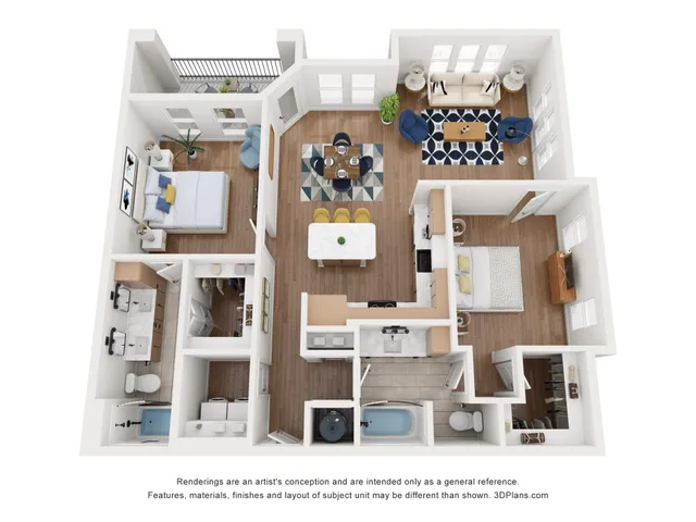 Sorrento B3 Floor Plan Layout
