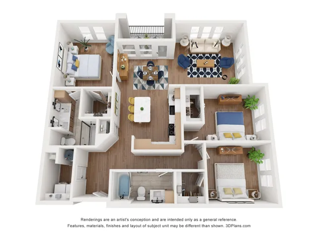 Sorrento C1 Floor Plan Layout