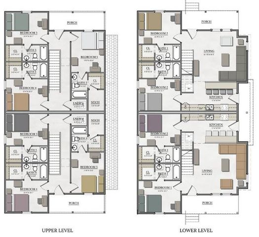 5 Duplex Upper Deck