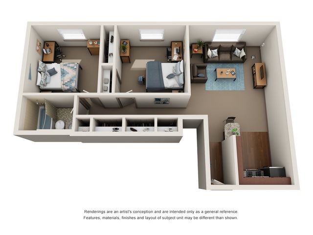 The Social Knoxville Apartment Homes for Rent in Knoxville TN 37919 Floor Plan