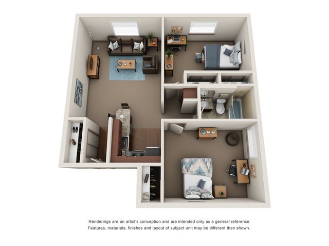The Social Knoxville Apartment Homes for Rent in Knoxville TN 37919 Floor Plan