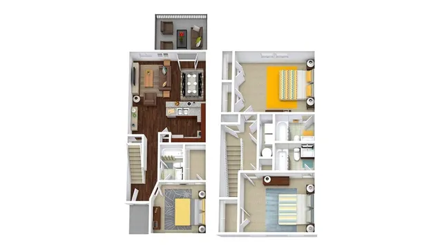 3BR/3BA - BEF - Birchmore Furnished