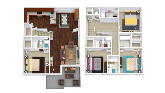 4BR/4BA - CYF - Courtyard Furnished
