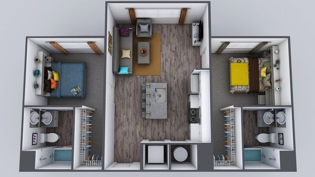 2BR/2BA - Deluxe (previously Standard)