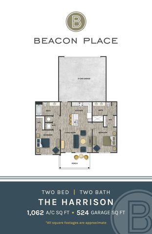 Beacon Place North Valley - Harrison Floor plan