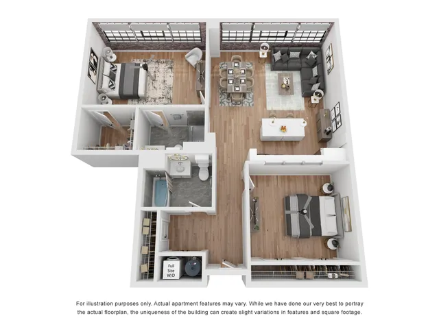 2 Bedroom |Trico| Buffalo | NY| Apartments