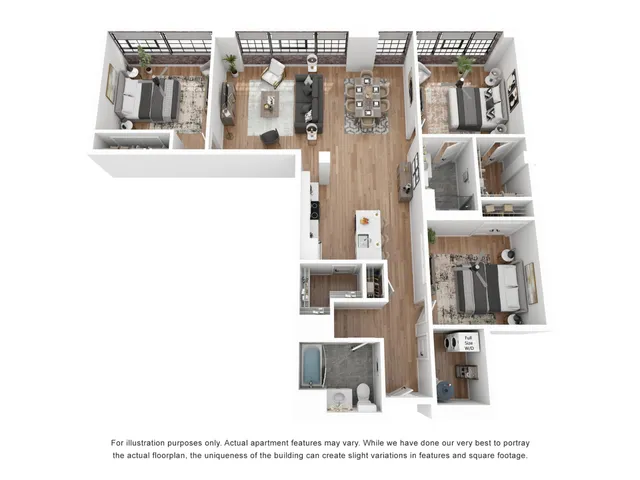 3 Bedroom |Trico| Buffalo | NY| Apartments