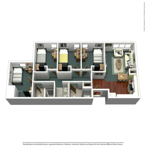 Prometheus 4 Bedroom