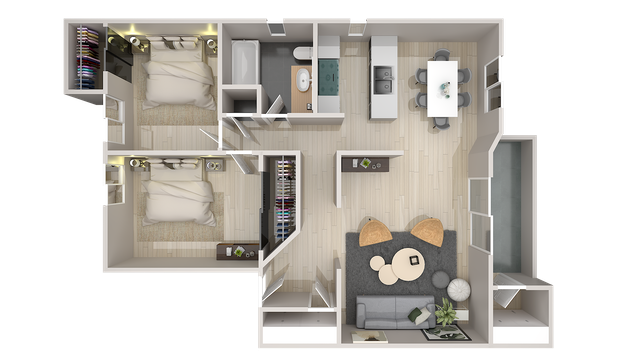 2 Bedroom