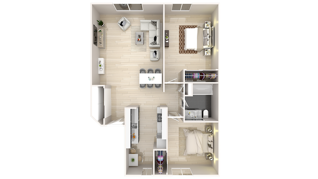 Tobasco 2 Bedroom