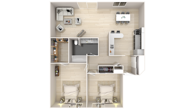 Habanero 2 Bedroom