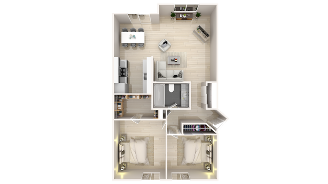 Poblano 2 Bedroom