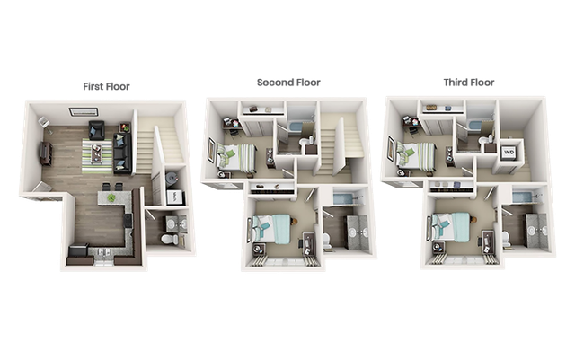 Millennium One D2 Floor Plan