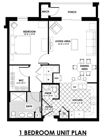 1 bed reg