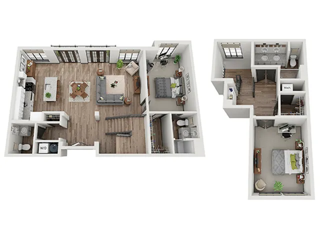PH 2x2 A Floor Plan