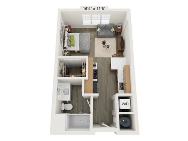 Studio B | Floor Plan