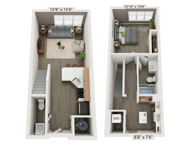 1x1.5 A | Floor Plan